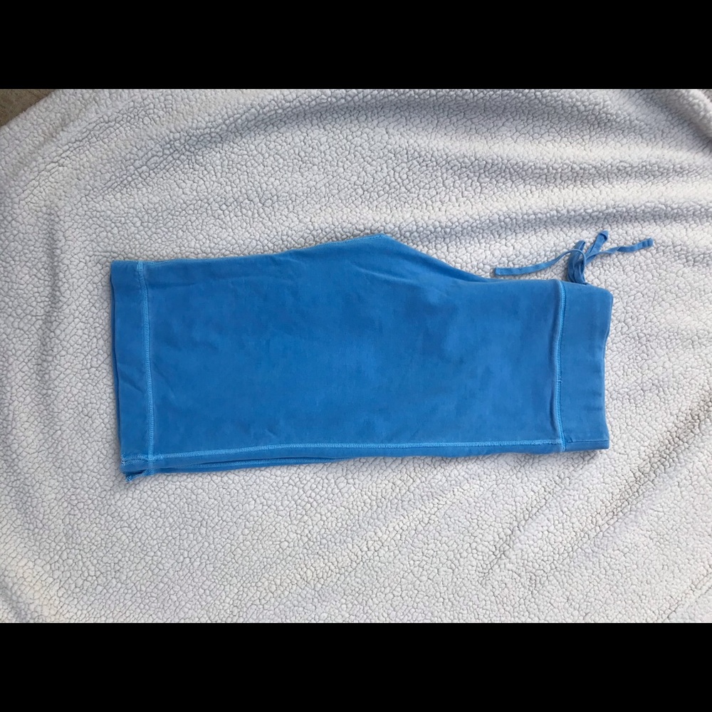 Blue Capri Sweats - Picture 2 of 3